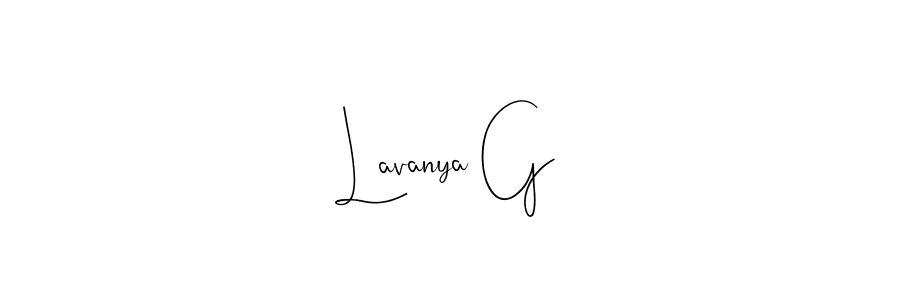 This is the best signature style for the Lavanya G name. Also you like these signature font (Andilay-7BmLP). Mix name signature. Lavanya G signature style 4 images and pictures png