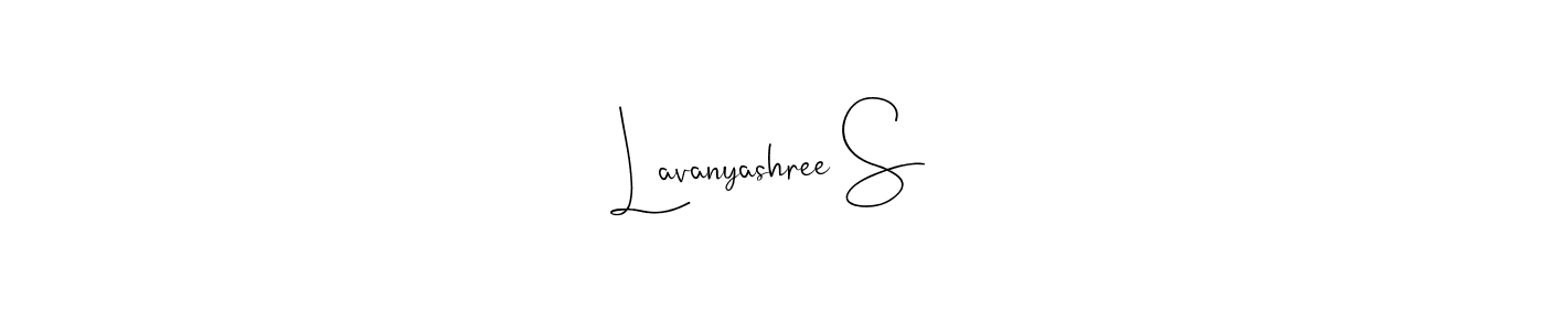 Once you've used our free online signature maker to create your best signature Andilay-7BmLP style, it's time to enjoy all of the benefits that Lavanyashree S name signing documents. Lavanyashree S signature style 4 images and pictures png