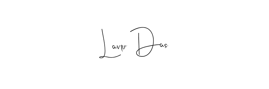 Lavlu Das stylish signature style. Best Handwritten Sign (Andilay-7BmLP) for my name. Handwritten Signature Collection Ideas for my name Lavlu Das. Lavlu Das signature style 4 images and pictures png