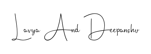 The best way (Andilay-7BmLP) to make a short signature is to pick only two or three words in your name. For converting this name Lavya And Deepanshu. Lavya And Deepanshu signature style 4 images and pictures png