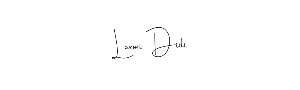 Make a beautiful signature design for name Laxmi Didi. Use this online signature maker to create a handwritten signature for free. Laxmi Didi signature style 4 images and pictures png