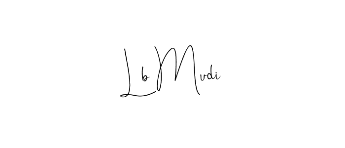 Make a beautiful signature design for name Lb Mudi. Use this online signature maker to create a handwritten signature for free. Lb Mudi signature style 4 images and pictures png