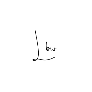 Make a beautiful signature design for name Lbw. With this signature (Andilay-7BmLP) style, you can create a handwritten signature for free. Lbw signature style 4 images and pictures png