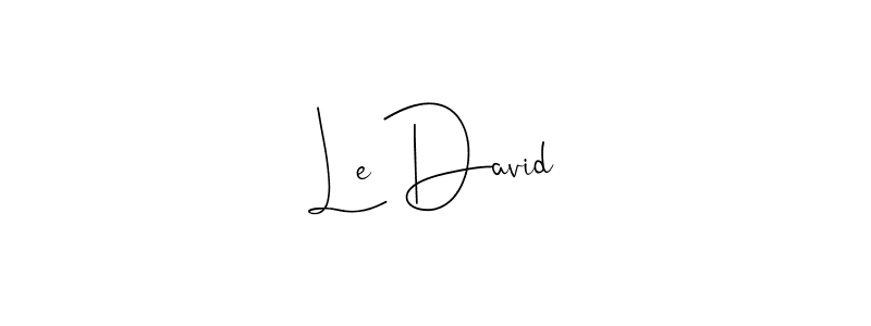 Once you've used our free online signature maker to create your best signature Andilay-7BmLP style, it's time to enjoy all of the benefits that Le David name signing documents. Le David signature style 4 images and pictures png