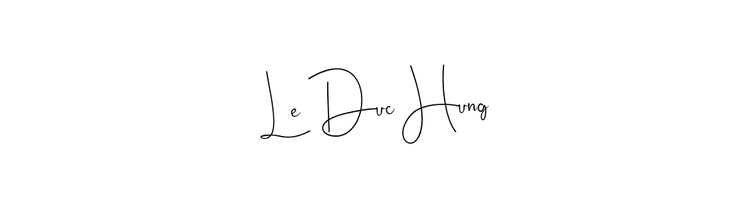 Once you've used our free online signature maker to create your best signature Andilay-7BmLP style, it's time to enjoy all of the benefits that Le Duc Hung name signing documents. Le Duc Hung signature style 4 images and pictures png