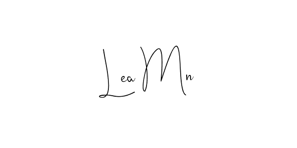 Also we have Lea Mn name is the best signature style. Create professional handwritten signature collection using Andilay-7BmLP autograph style. Lea Mn signature style 4 images and pictures png