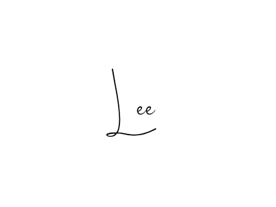 Create a beautiful signature design for name Lee . With this signature (Andilay-7BmLP) fonts, you can make a handwritten signature for free. Lee  signature style 4 images and pictures png