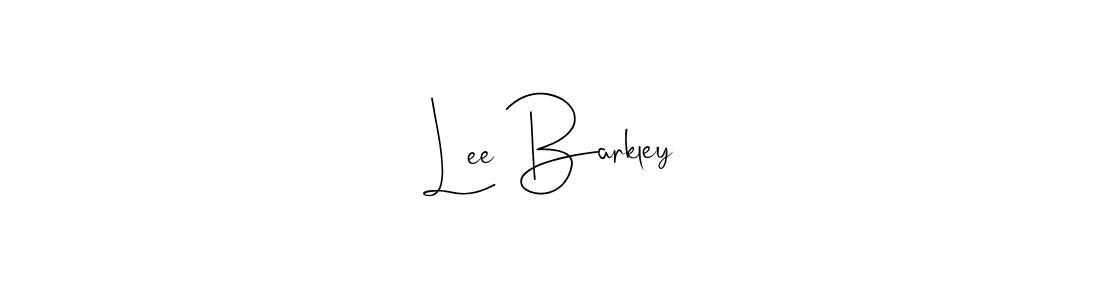 Make a beautiful signature design for name Lee Barkley. Use this online signature maker to create a handwritten signature for free. Lee Barkley signature style 4 images and pictures png
