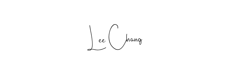 Once you've used our free online signature maker to create your best signature Andilay-7BmLP style, it's time to enjoy all of the benefits that Lee Chang name signing documents. Lee Chang signature style 4 images and pictures png