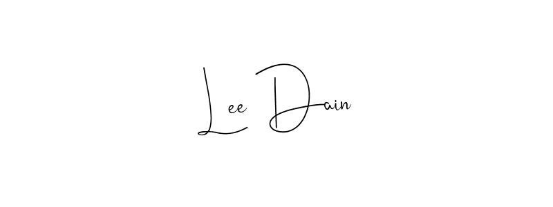 Once you've used our free online signature maker to create your best signature Andilay-7BmLP style, it's time to enjoy all of the benefits that Lee Dain name signing documents. Lee Dain signature style 4 images and pictures png