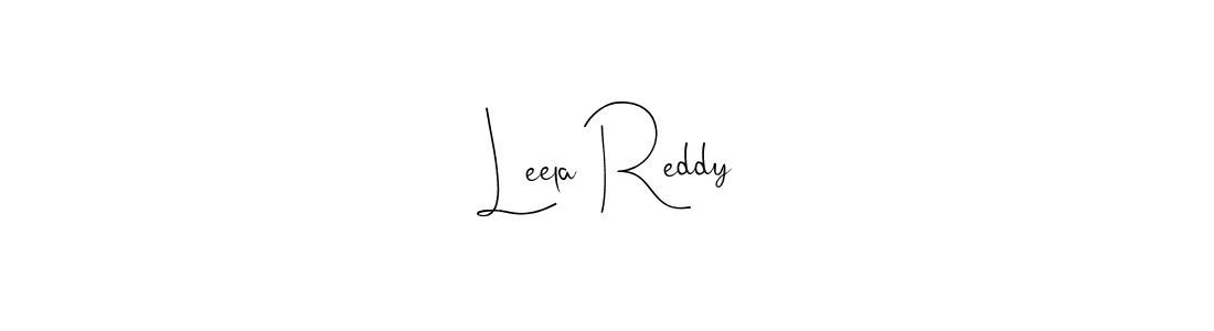 Use a signature maker to create a handwritten signature online. With this signature software, you can design (Andilay-7BmLP) your own signature for name Leela Reddy. Leela Reddy signature style 4 images and pictures png