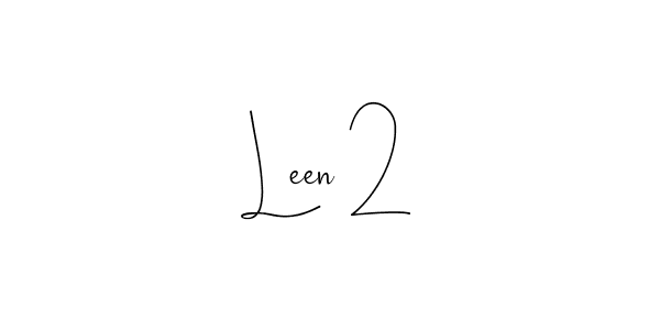 Best and Professional Signature Style for Leen 2. Andilay-7BmLP Best Signature Style Collection. Leen 2 signature style 4 images and pictures png