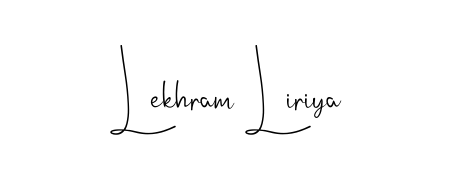 How to make Lekhram Liriya signature? Andilay-7BmLP is a professional autograph style. Create handwritten signature for Lekhram Liriya name. Lekhram Liriya signature style 4 images and pictures png