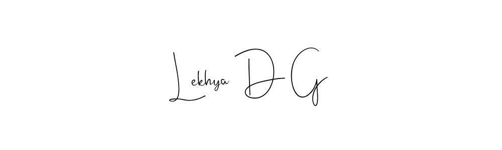 Andilay-7BmLP is a professional signature style that is perfect for those who want to add a touch of class to their signature. It is also a great choice for those who want to make their signature more unique. Get Lekhya D G name to fancy signature for free. Lekhya D G signature style 4 images and pictures png