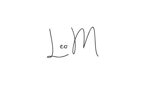 The best way (Andilay-7BmLP) to make a short signature is to pick only two or three words in your name. The name Leo M include a total of six letters. For converting this name. Leo M signature style 4 images and pictures png