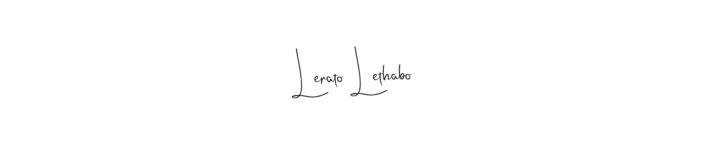 You can use this online signature creator to create a handwritten signature for the name Lerato Lethabo. This is the best online autograph maker. Lerato Lethabo signature style 4 images and pictures png