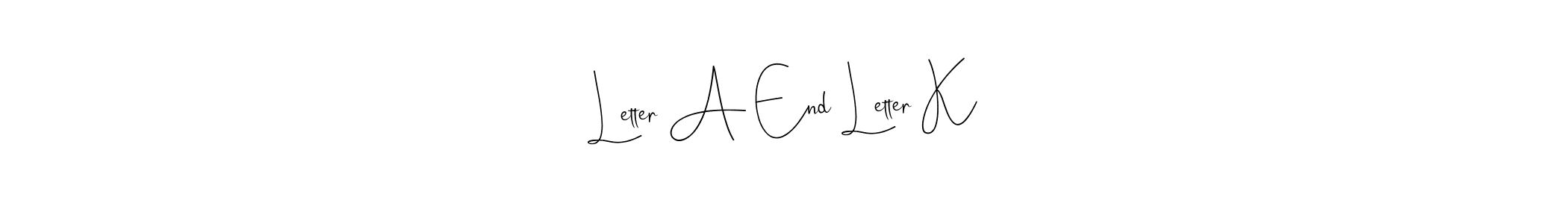 Also You can easily find your signature by using the search form. We will create Letter A End Letter K name handwritten signature images for you free of cost using Andilay-7BmLP sign style. Letter A End Letter K signature style 4 images and pictures png