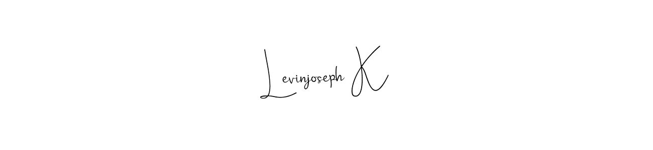 Make a beautiful signature design for name Levinjoseph K. Use this online signature maker to create a handwritten signature for free. Levinjoseph K signature style 4 images and pictures png