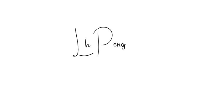 Best and Professional Signature Style for Lh Peng. Andilay-7BmLP Best Signature Style Collection. Lh Peng signature style 4 images and pictures png