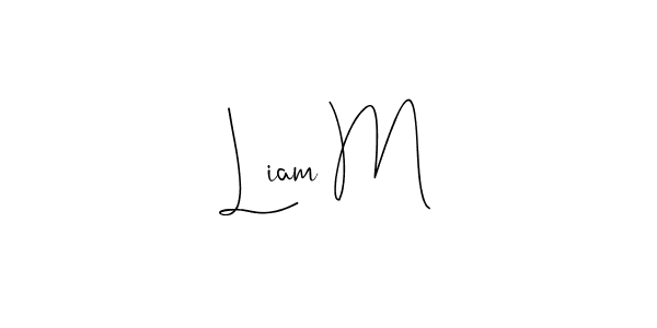 You can use this online signature creator to create a handwritten signature for the name Liam M. This is the best online autograph maker. Liam M signature style 4 images and pictures png