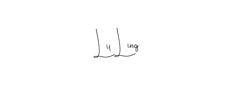 You can use this online signature creator to create a handwritten signature for the name Lil Ling. This is the best online autograph maker. Lil Ling signature style 4 images and pictures png