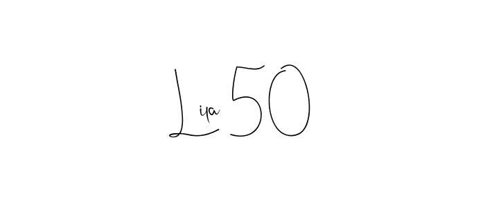 Check out images of Autograph of Lila 50 name. Actor Lila 50 Signature Style. Andilay-7BmLP is a professional sign style online. Lila 50 signature style 4 images and pictures png