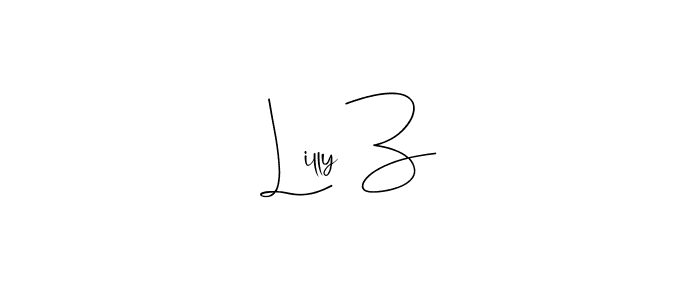 You should practise on your own different ways (Andilay-7BmLP) to write your name (Lilly Z) in signature. don't let someone else do it for you. Lilly Z signature style 4 images and pictures png