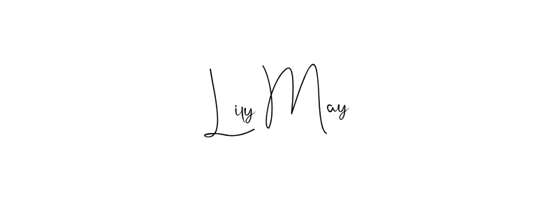 Lily May stylish signature style. Best Handwritten Sign (Andilay-7BmLP) for my name. Handwritten Signature Collection Ideas for my name Lily May. Lily May signature style 4 images and pictures png