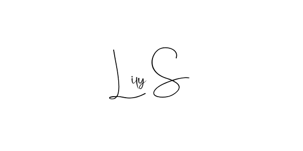 How to Draw Lily S signature style? Andilay-7BmLP is a latest design signature styles for name Lily S. Lily S signature style 4 images and pictures png