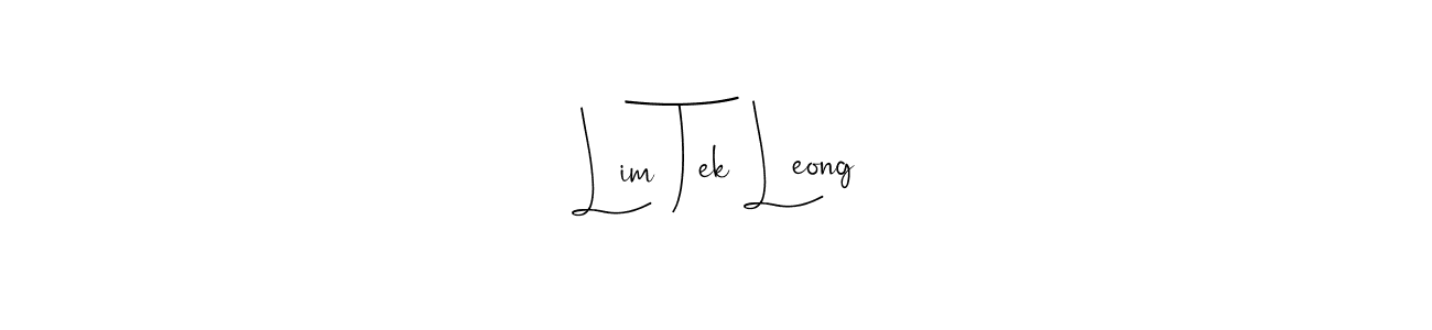 Make a beautiful signature design for name Lim Tek Leong. Use this online signature maker to create a handwritten signature for free. Lim Tek Leong signature style 4 images and pictures png