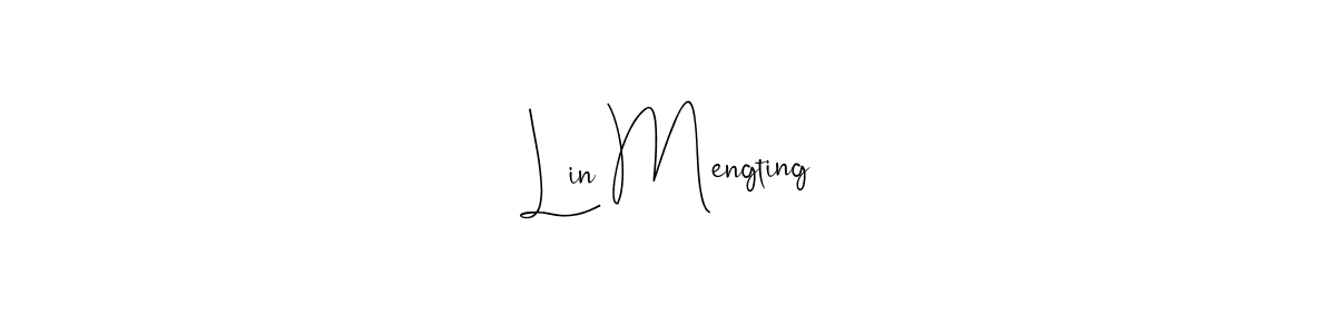 Best and Professional Signature Style for Lin Mengting. Andilay-7BmLP Best Signature Style Collection. Lin Mengting signature style 4 images and pictures png