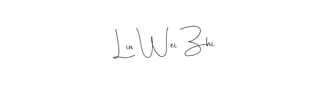 Lin Wei Zhi stylish signature style. Best Handwritten Sign (Andilay-7BmLP) for my name. Handwritten Signature Collection Ideas for my name Lin Wei Zhi. Lin Wei Zhi signature style 4 images and pictures png