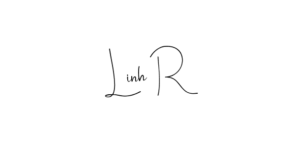 Best and Professional Signature Style for Linh R. Andilay-7BmLP Best Signature Style Collection. Linh R signature style 4 images and pictures png