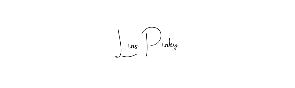 Similarly Andilay-7BmLP is the best handwritten signature design. Signature creator online .You can use it as an online autograph creator for name Lins Pinky. Lins Pinky signature style 4 images and pictures png