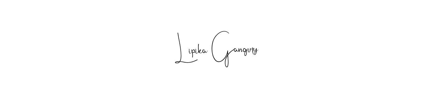 Make a beautiful signature design for name Lipika Ganguly. Use this online signature maker to create a handwritten signature for free. Lipika Ganguly signature style 4 images and pictures png