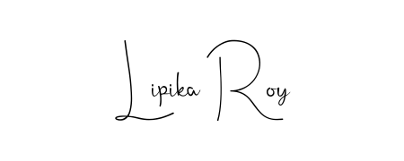 An effortless, minimalist signature concept for Lipika Roy using Andilay-7BmLP design. Clean lines that look great on any document. Lipika Roy signature style 4 images and pictures png