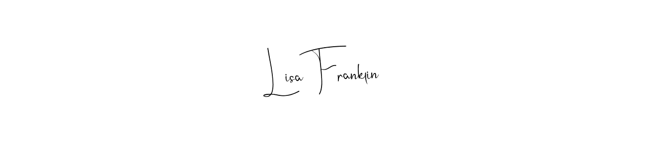 Check out images of Autograph of Lisa Franklin name. Actor Lisa Franklin Signature Style. Andilay-7BmLP is a professional sign style online. Lisa Franklin signature style 4 images and pictures png