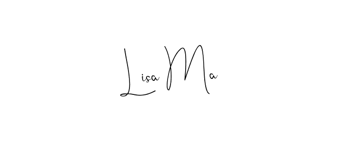 You can use this online signature creator to create a handwritten signature for the name Lisa Ma. This is the best online autograph maker. Lisa Ma signature style 4 images and pictures png