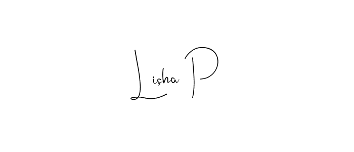 This is the best signature style for the Lisha P name. Also you like these signature font (Andilay-7BmLP). Mix name signature. Lisha P signature style 4 images and pictures png