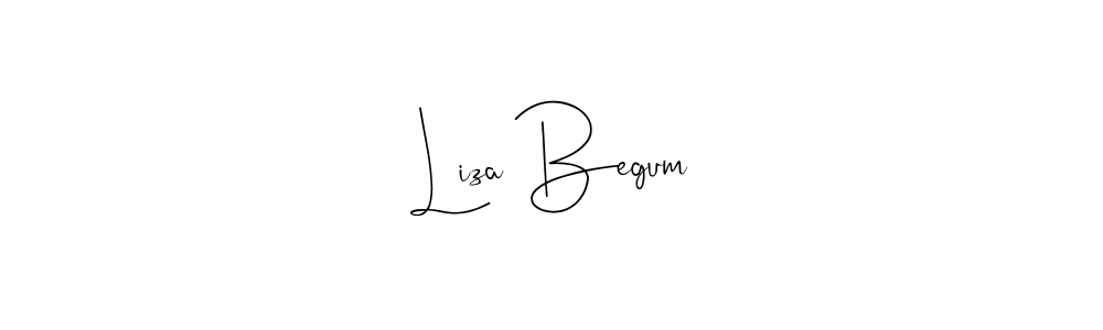 Once you've used our free online signature maker to create your best signature Andilay-7BmLP style, it's time to enjoy all of the benefits that Liza Begum name signing documents. Liza Begum signature style 4 images and pictures png