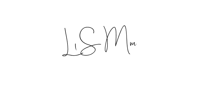 Similarly Andilay-7BmLP is the best handwritten signature design. Signature creator online .You can use it as an online autograph creator for name Ll S Mm. Ll S Mm signature style 4 images and pictures png