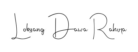 A stylish, flowing autograph style designed for name Lobzang Dawa Rahula using Andilay-7BmLP typography. Perfect for digital creative projects. Lobzang Dawa Rahula signature style 4 images and pictures png