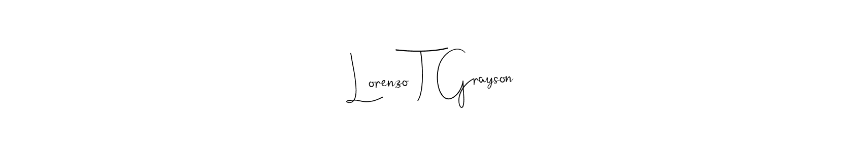 Here are the top 10 professional signature styles for the name Lorenzo T Grayson. These are the best autograph styles you can use for your name. Lorenzo T Grayson signature style 4 images and pictures png