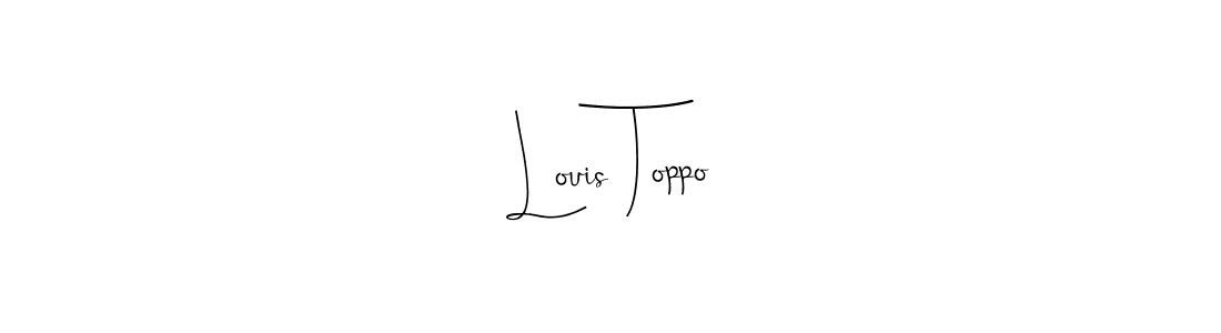 Here are the top 10 professional signature styles for the name Louis Toppo. These are the best autograph styles you can use for your name. Louis Toppo signature style 4 images and pictures png