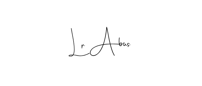 The best way (Andilay-7BmLP) to make a short signature is to pick only two or three words in your name. The name Lr Abas include a total of six letters. For converting this name. Lr Abas signature style 4 images and pictures png