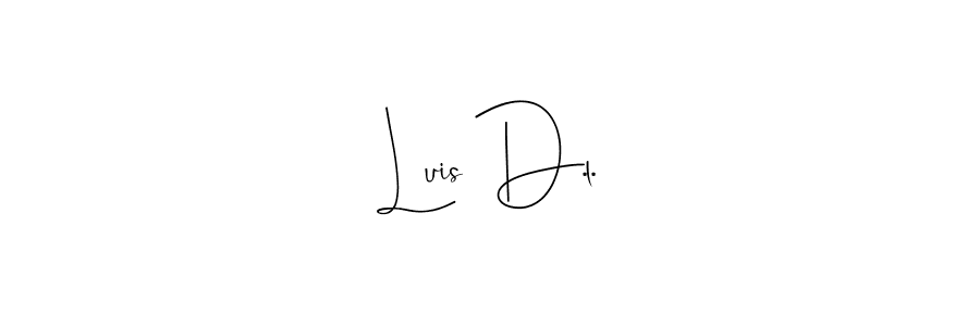 Similarly Andilay-7BmLP is the best handwritten signature design. Signature creator online .You can use it as an online autograph creator for name Luis D.l.. Luis D.l. signature style 4 images and pictures png