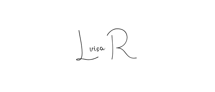 Check out images of Autograph of Luisa R name. Actor Luisa R Signature Style. Andilay-7BmLP is a professional sign style online. Luisa R signature style 4 images and pictures png