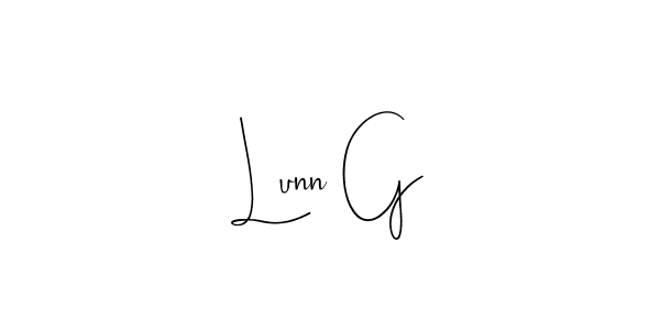 Also You can easily find your signature by using the search form. We will create Lunn G name handwritten signature images for you free of cost using Andilay-7BmLP sign style. Lunn G signature style 4 images and pictures png