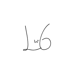 How to make Lw6 name signature. Use Andilay-7BmLP style for creating short signs online. This is the latest handwritten sign. Lw6 signature style 4 images and pictures png