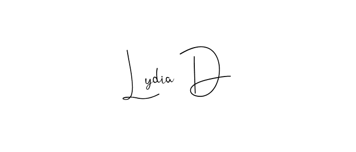 Similarly Andilay-7BmLP is the best handwritten signature design. Signature creator online .You can use it as an online autograph creator for name Lydia D. Lydia D signature style 4 images and pictures png